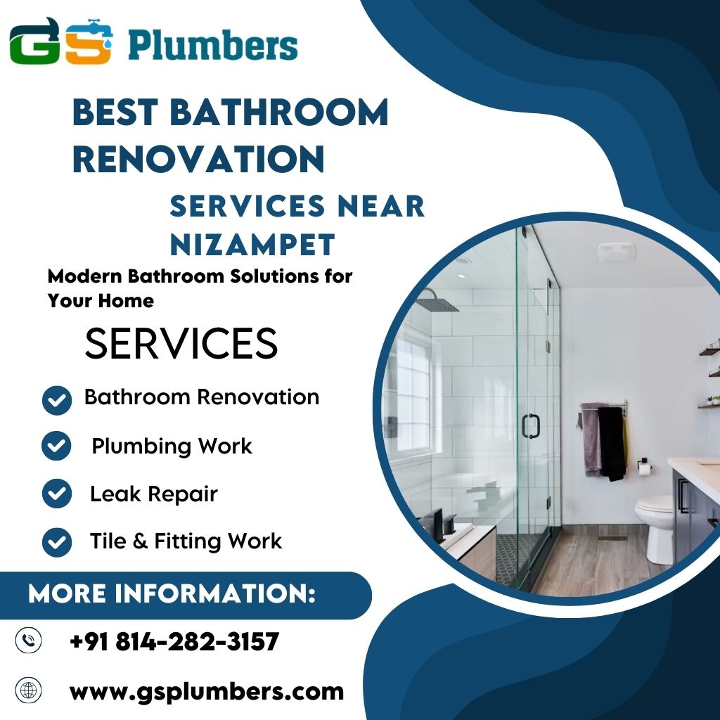 Best Bathroom Renovation Services Near Nizampet