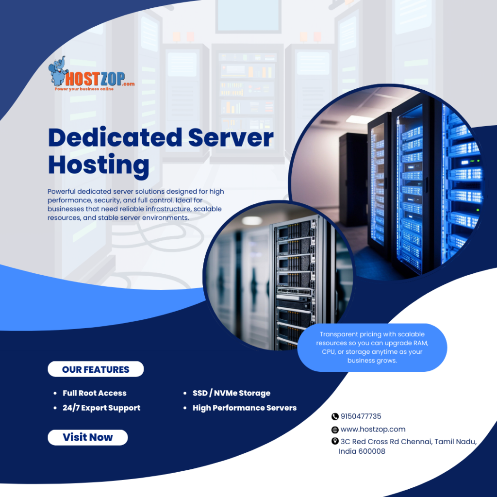 How Dedicated Servers In India Ensure 99.98% Uptime And High Performance
