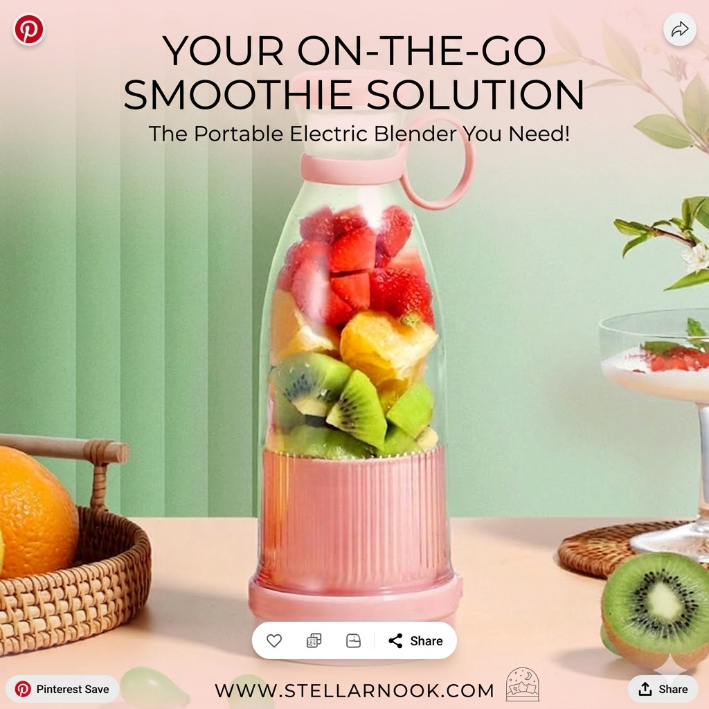 Creative Ways to Use Your Electric Blender Bottle for Delicious Protein Shakes