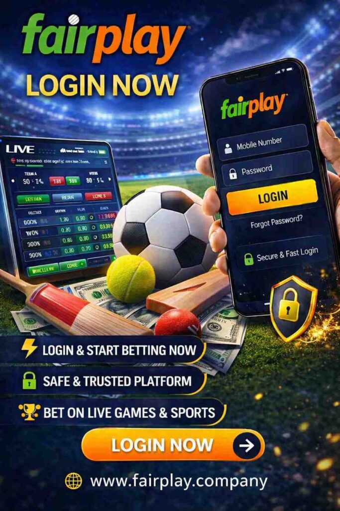 Fairplay Login – Smooth Entry to Fairplay Betting App