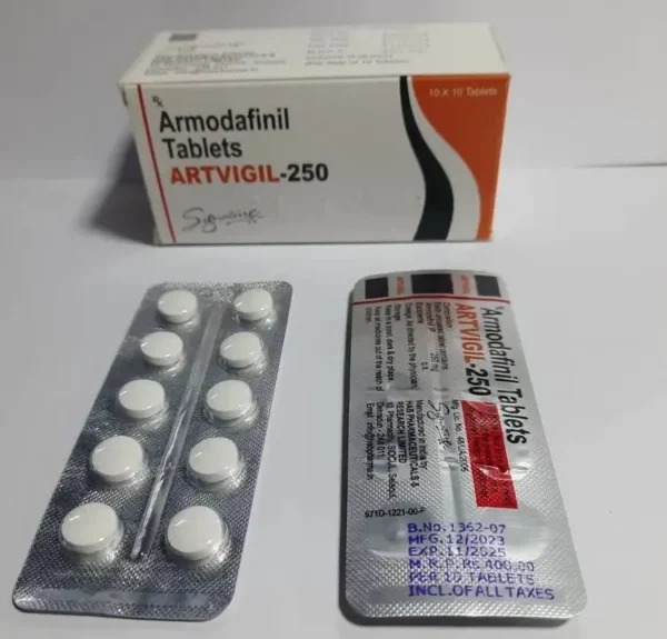 Artvigil 250mg: Benefits, Dosage, and Important Precautions