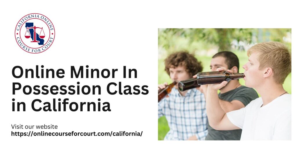 Online Minor In Possession Class in California | Fast & Affordable MIP Course