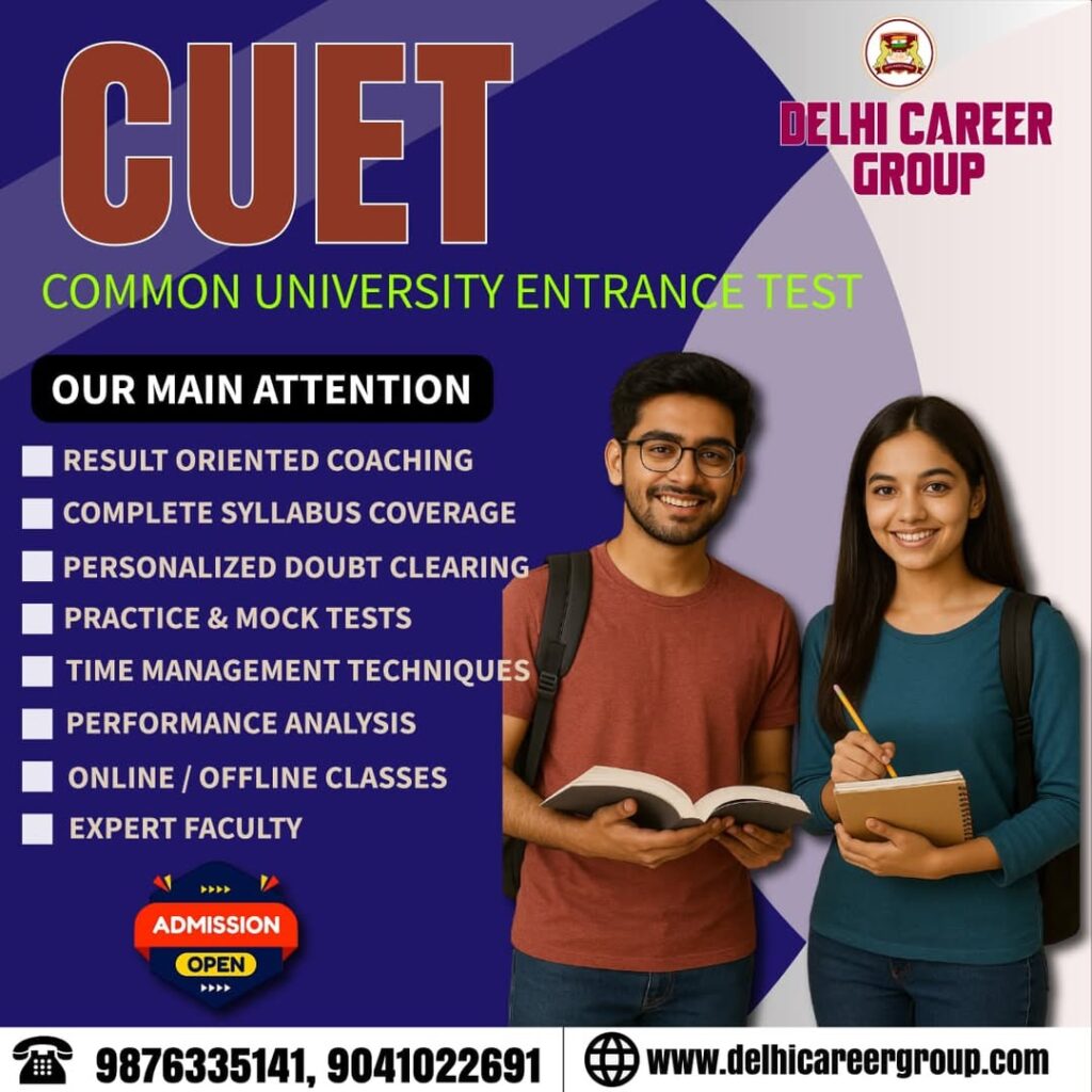 A Complete Guide to Entrance Exam Coaching for University Admissions in Dwarka Delhi