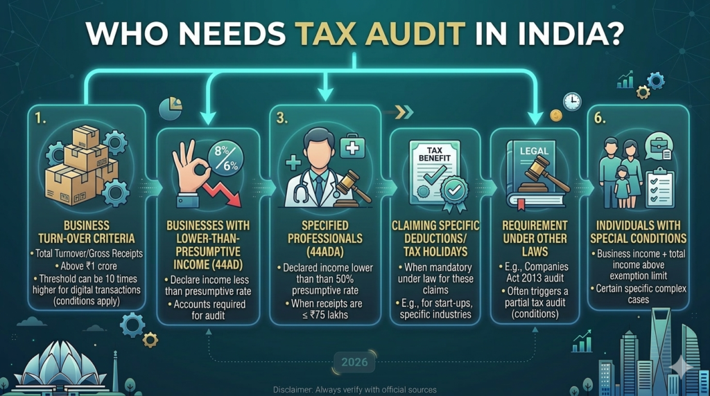 Who Needs Tax Audit in India?
