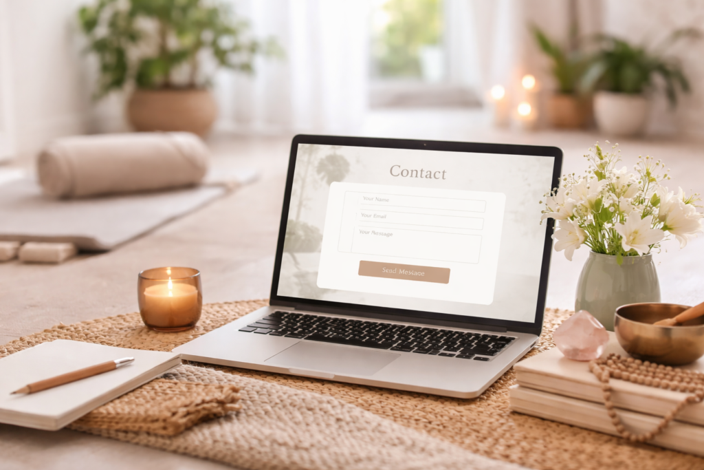 The Art of Designing an Effective Contact Us Page for Mindful Practices