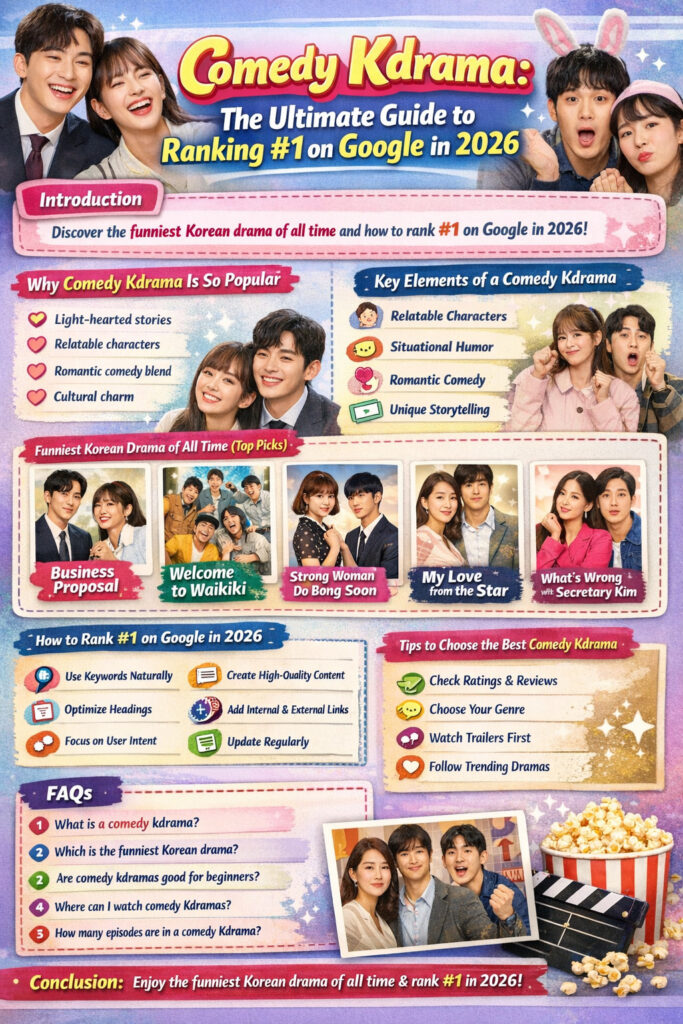 Comedy Korean Drama: The Ultimate Guide to Ranking #1 on Google in 2026