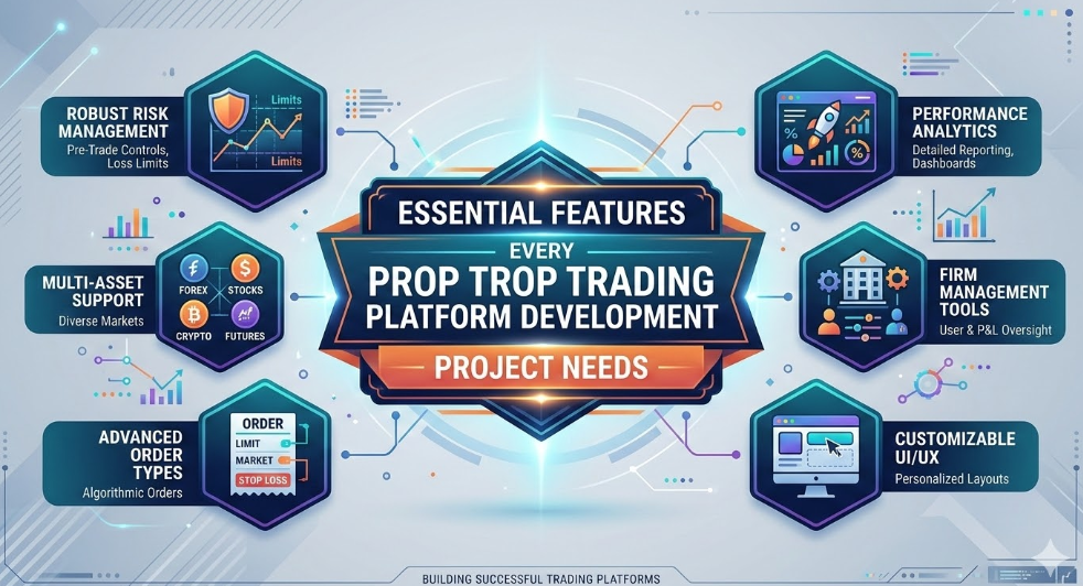 Essential Features Every Prop Trading Platform Development Project Needs