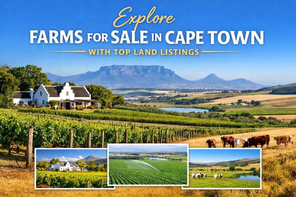 Explore Farms for Sale in Cape Town with Top Land Listings