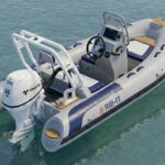 Strong Fiberglass RIB Boat for Fishing and Rescue Use