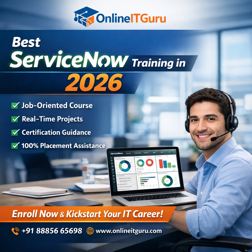Best ServiceNow Training in 2026: Job-Oriented Course with 100% Placement Assistance