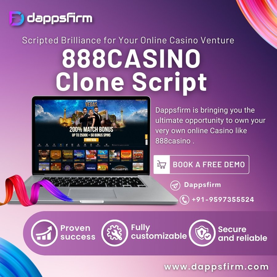 Expand Your Gaming Portfolio Using a Robust 888 Casino Clone Script