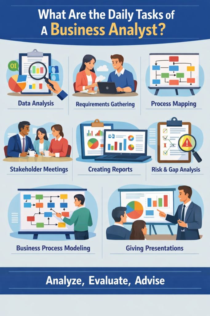 What Are the Daily Tasks of a Business Analyst?