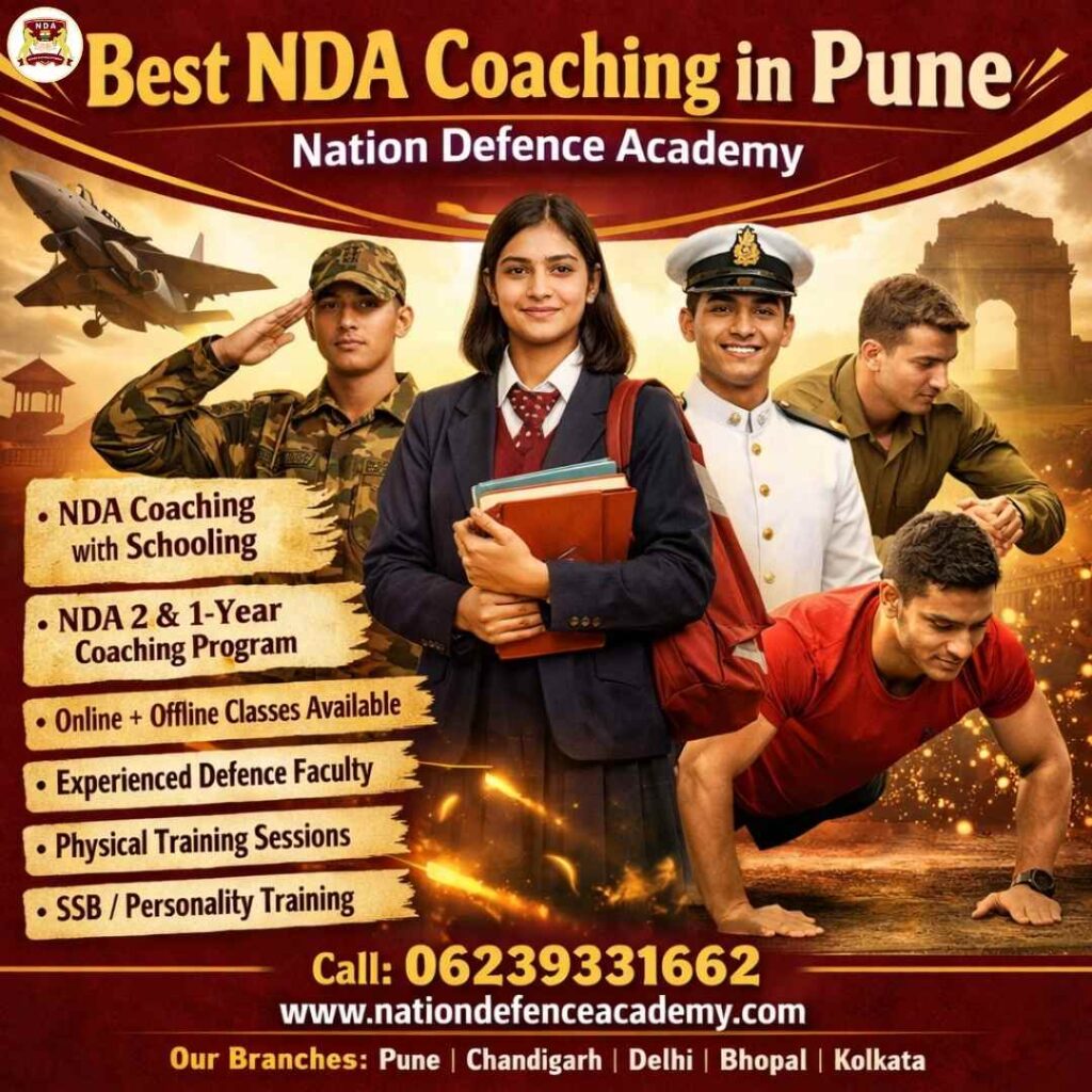 Exam-Focused Strategies from the Best NDA Coaching in Pune
