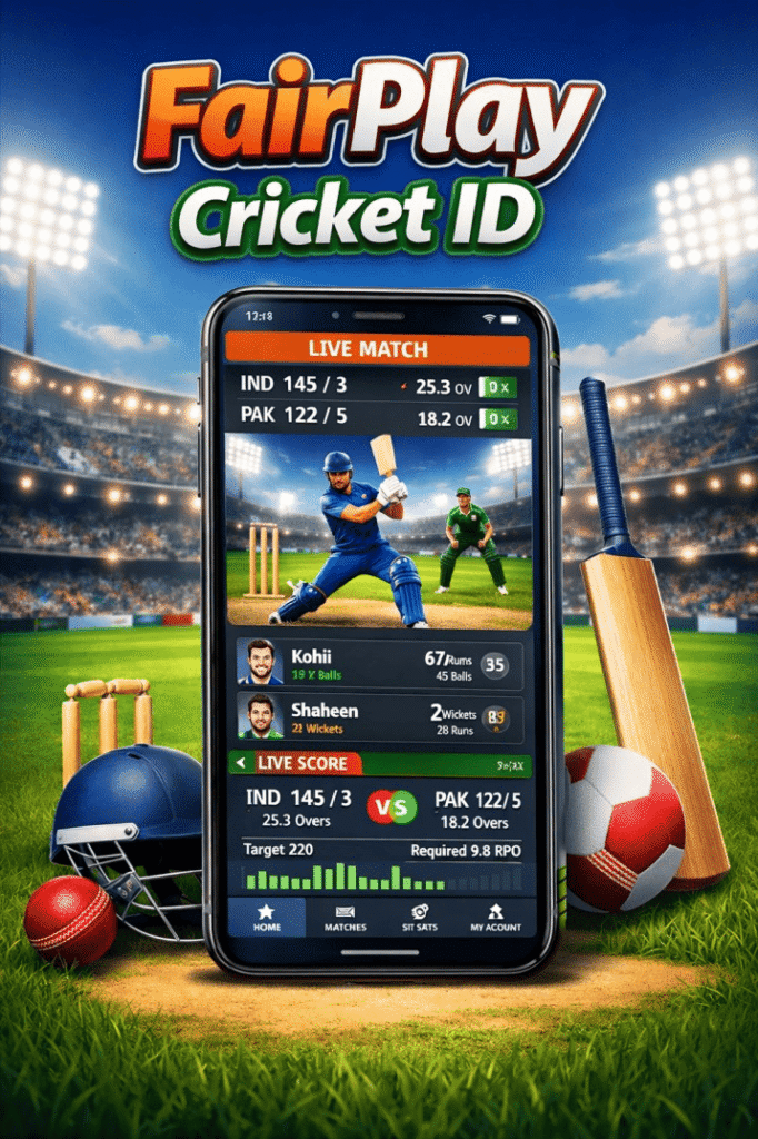 FairPlay Cricket ID – Your Gateway to a Smarter Online Cricket Experience