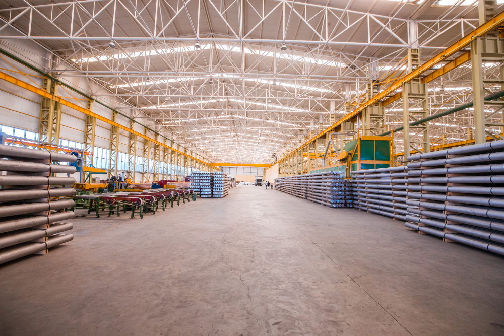 Benefits of Steel Warehouses for Manufacturing and Logistics Companies