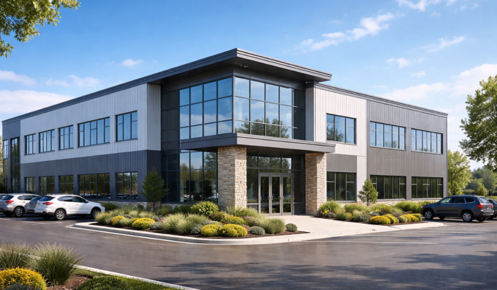 How Office Metal Buildings Combine Strength and Style and Why They Stand Out