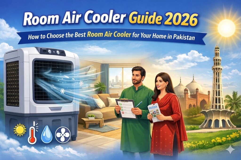 Room Air Cooler Guide 2026 – How to Choose the Best Room Air Cooler for Your Home in Pakistan