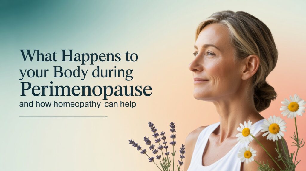 What Happens to Your Body During Perimenopause and How Homeopathy Can Help