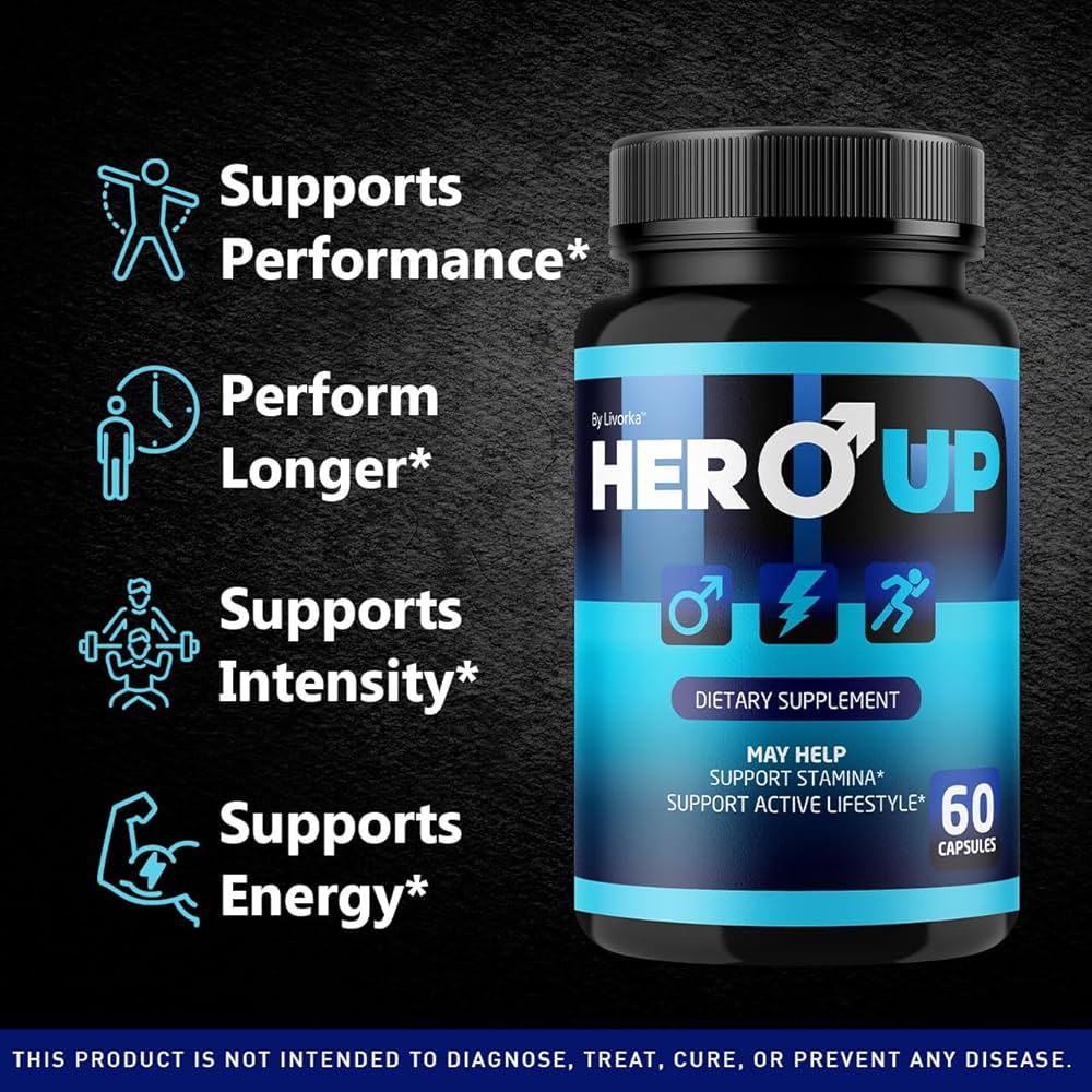 Hero UP Supplement: Support Men’s Health Naturally