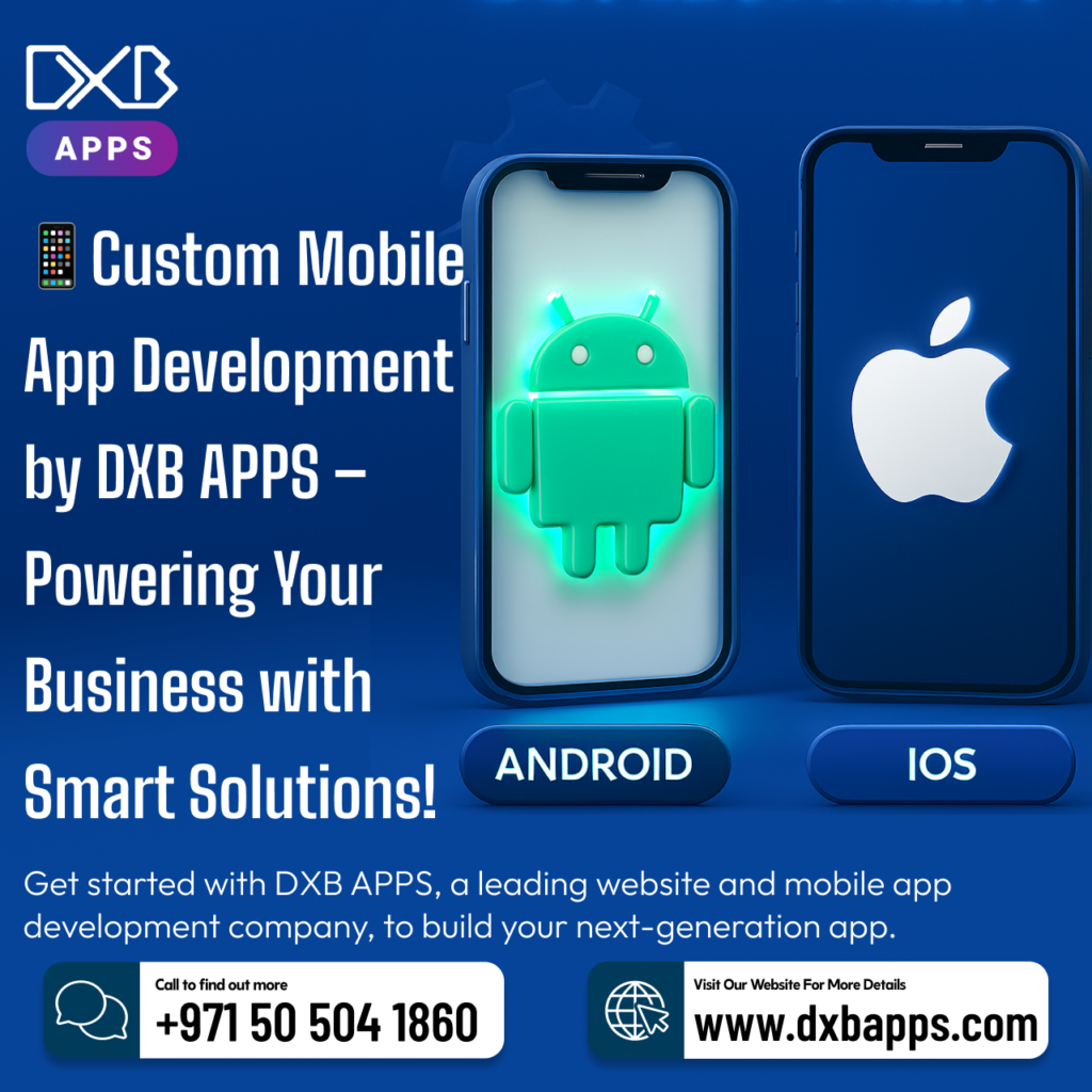 DXB APPS – Leading Experts Mobile App Development Dubai Company