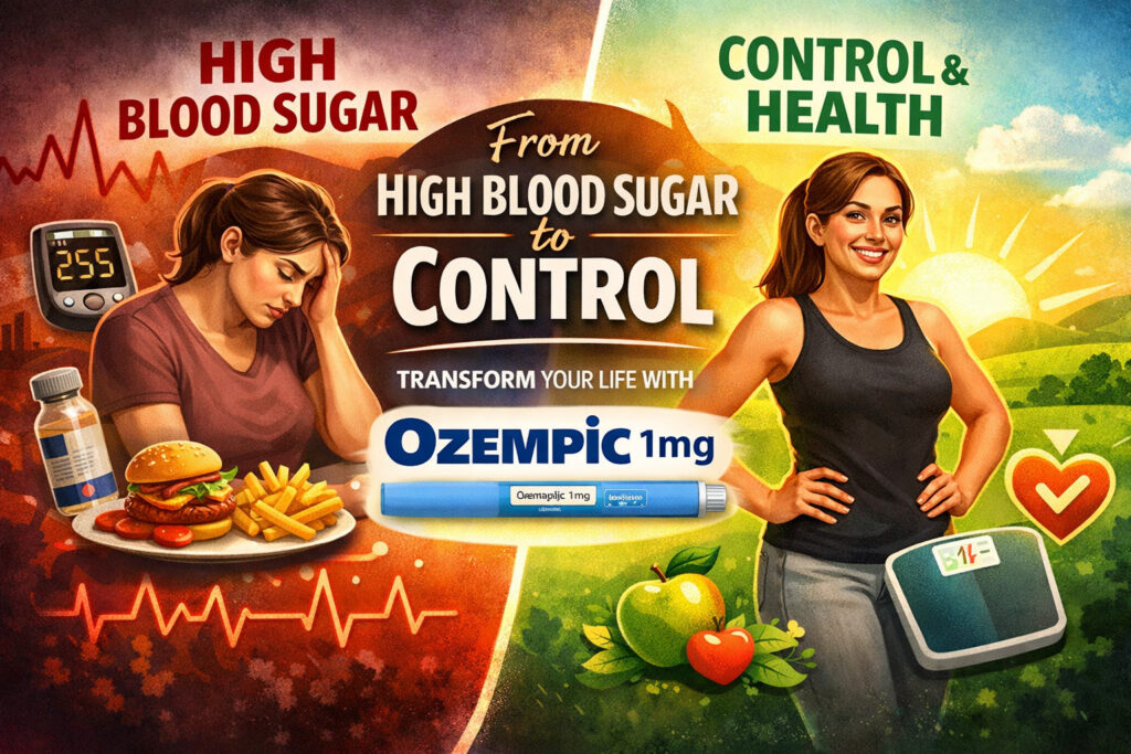 From High Blood Sugar to Control: Ozempic 1mg Success Story