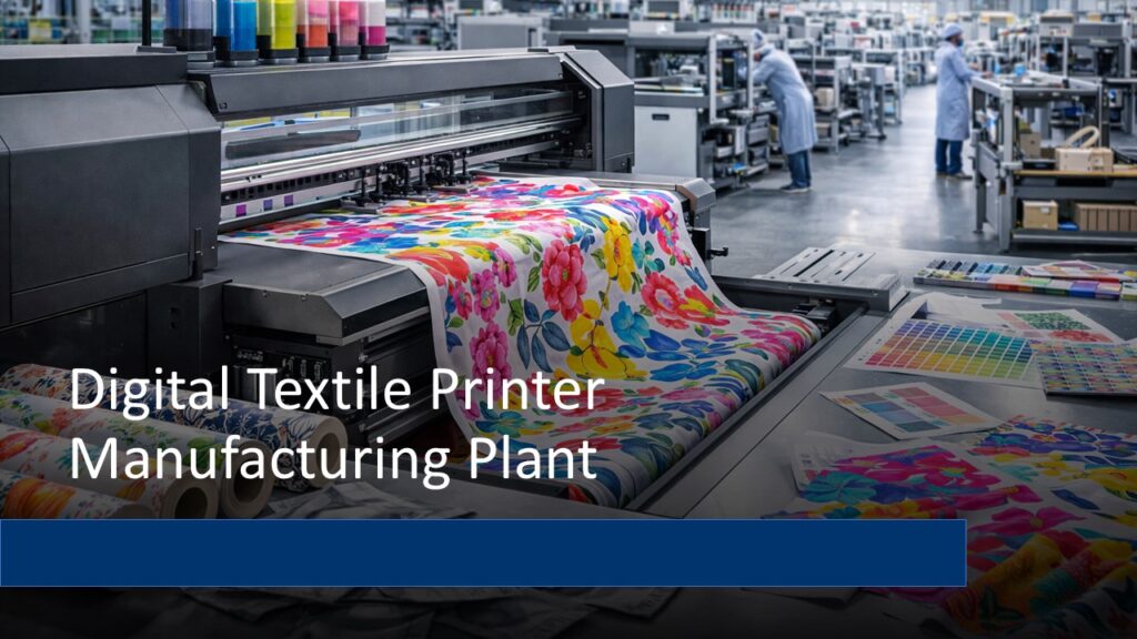 Digital Textile Printer Manufacturing Plant Setup, Cost, Trends & Market Overview