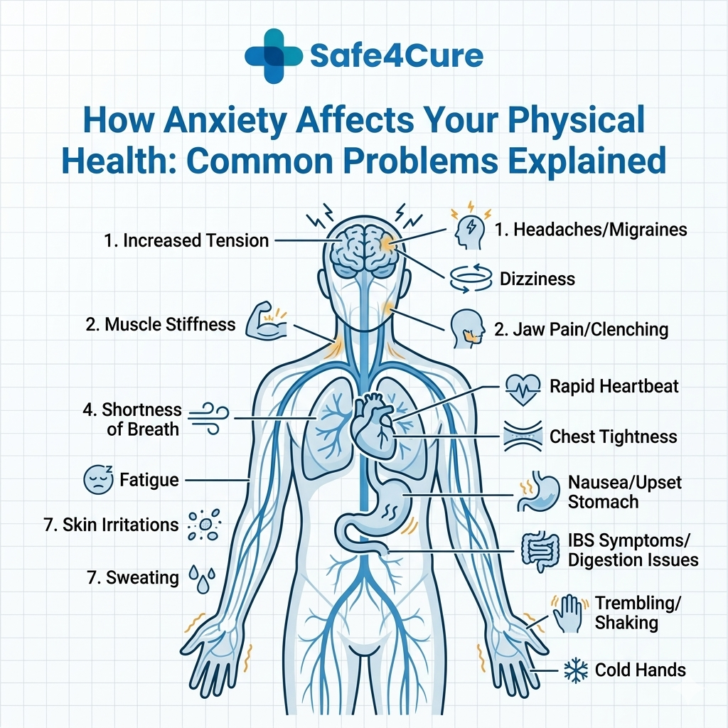 How Anxiety Affects Your Physical Health: Common Problems Explained