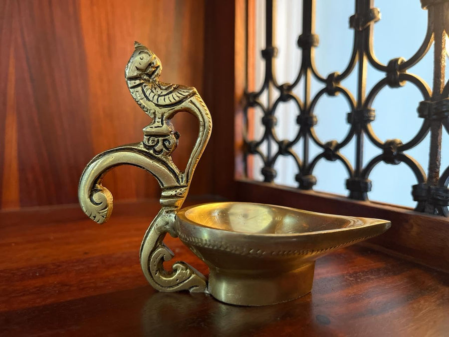 Different Types of Brass Diyas Used in Indian Homes and Temples