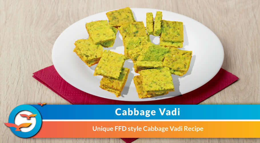 Healthy Cabbage Vadi for Diabetes