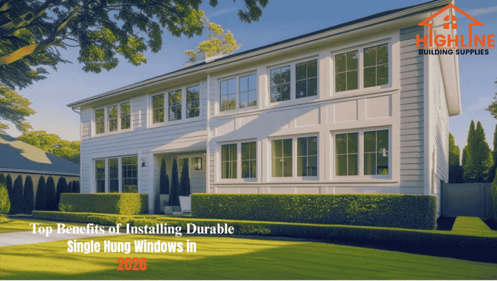 Top Benefits of Installing Durable Single Hung Windows in 2026