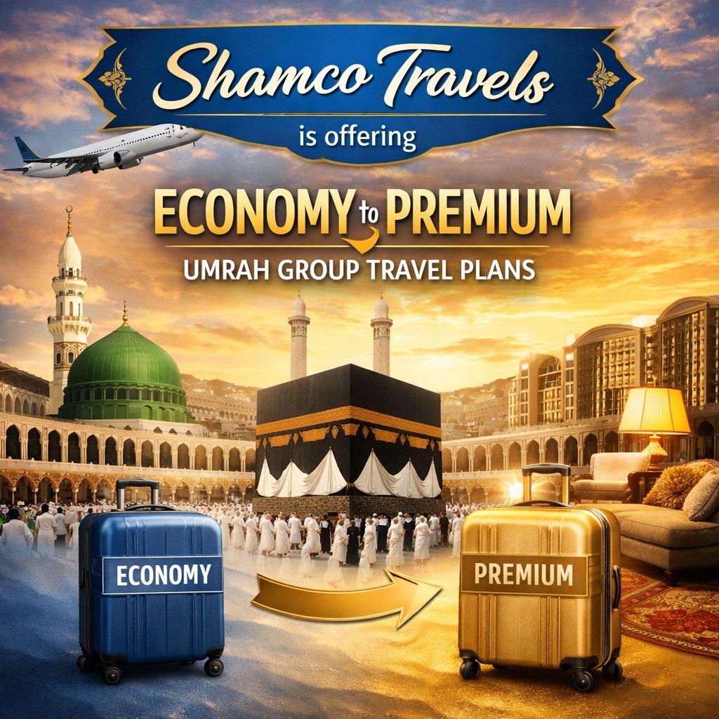 Experience a Peaceful and Organized Umrah Journey with Shamco Travels