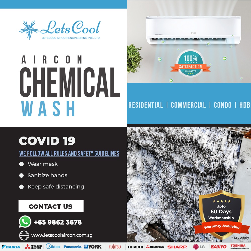 The Differences Between Aircon Chemical Wash & Aircon Chemical Overhaul