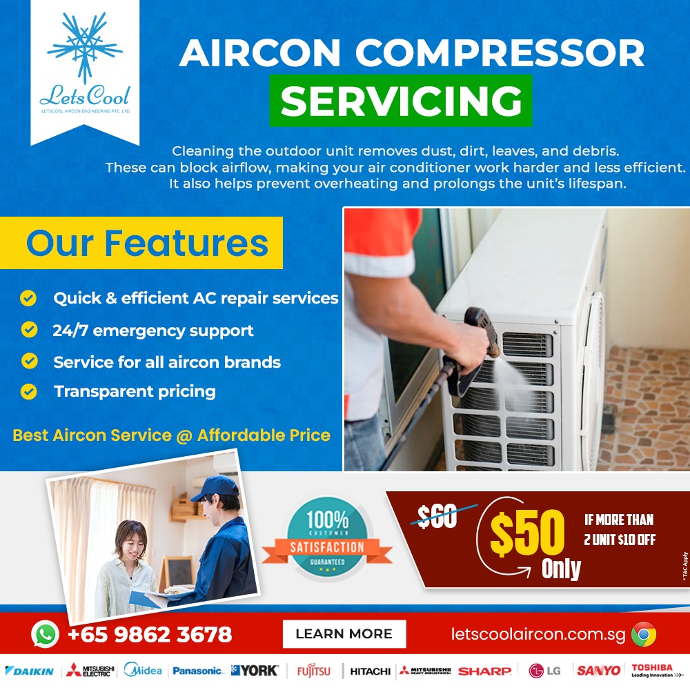 Aircon Compressor Repair Cost in Singapore