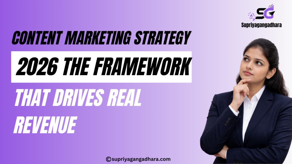 Content Marketing Strategy 2026: The Framework That Drives Real Revenue