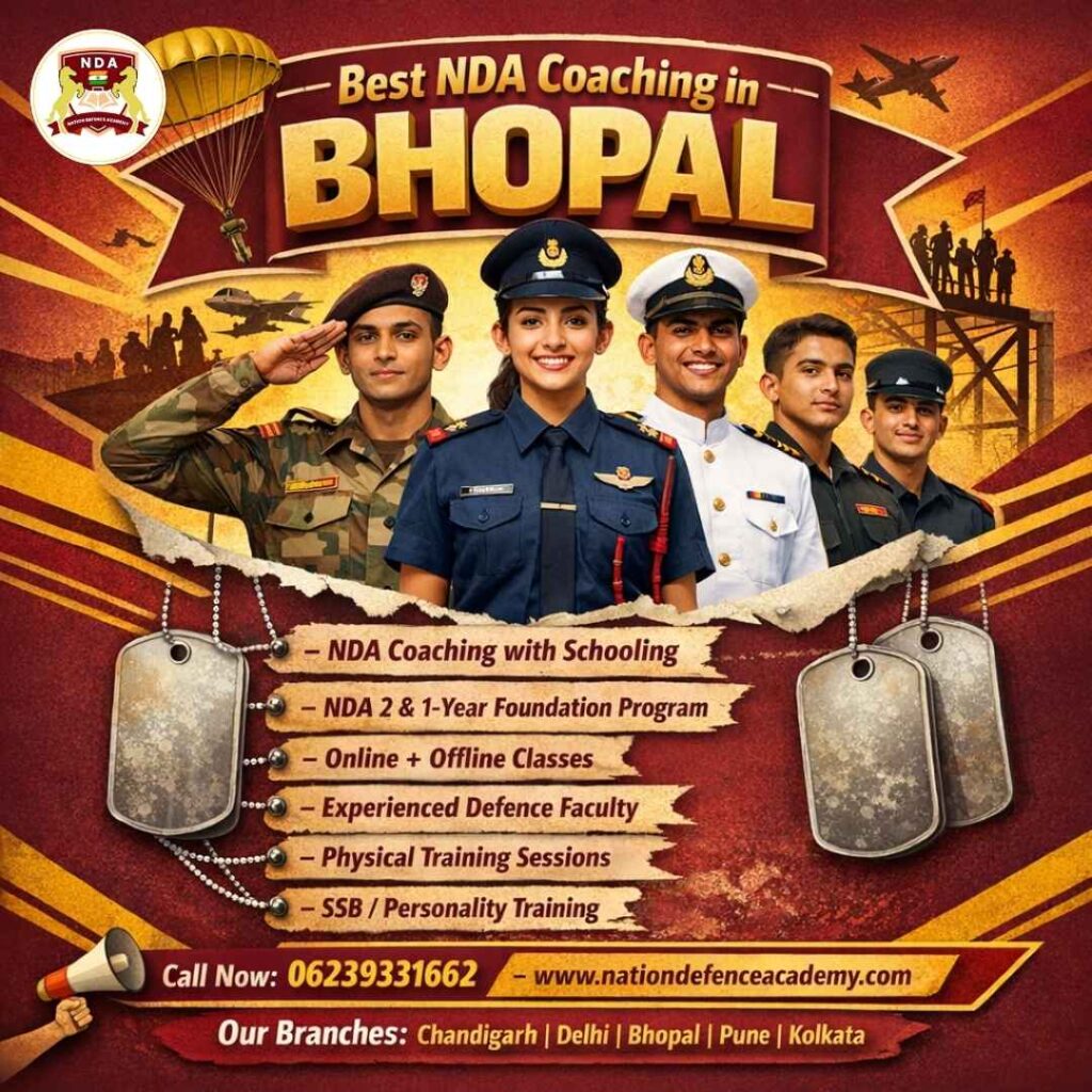 How to Choose the Best NDA Coaching in Bhopal?