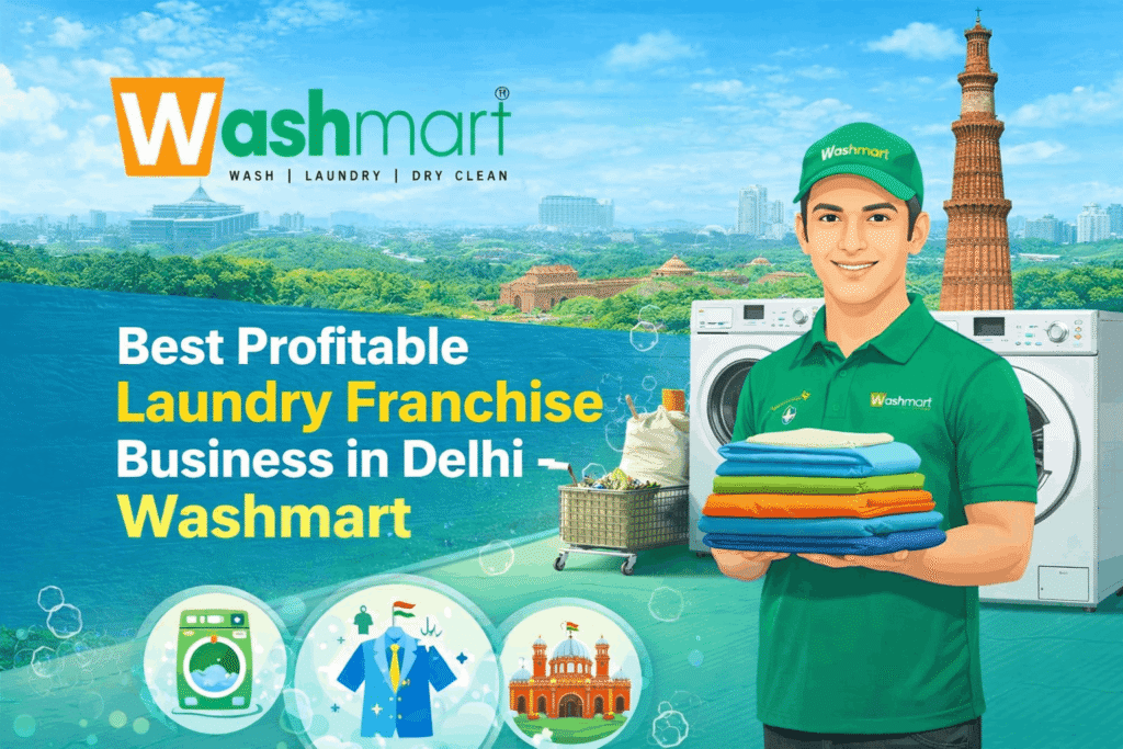 Washmart Best Premium Laundry Franchise & Dry Cleaning Business in Ahmedabad