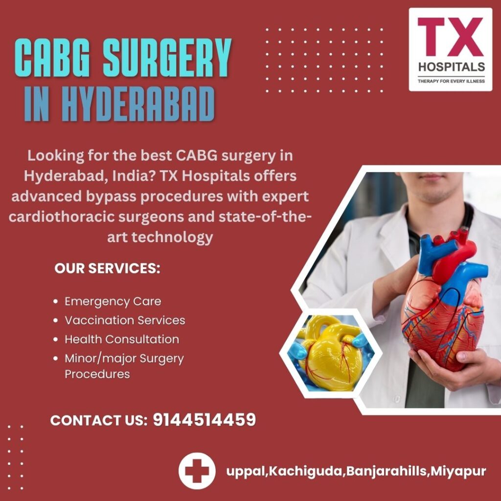 CABG Surgery in Hyderabad -TX Hospitals
