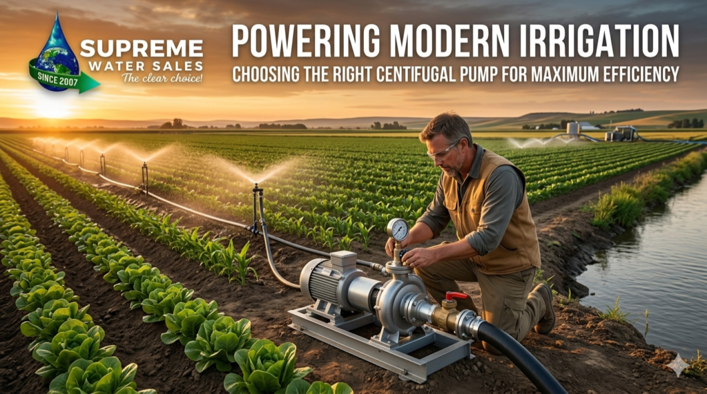 Powering Modern Irrigation: Choosing the Right Centrifugal Pump for Maximum Efficiency