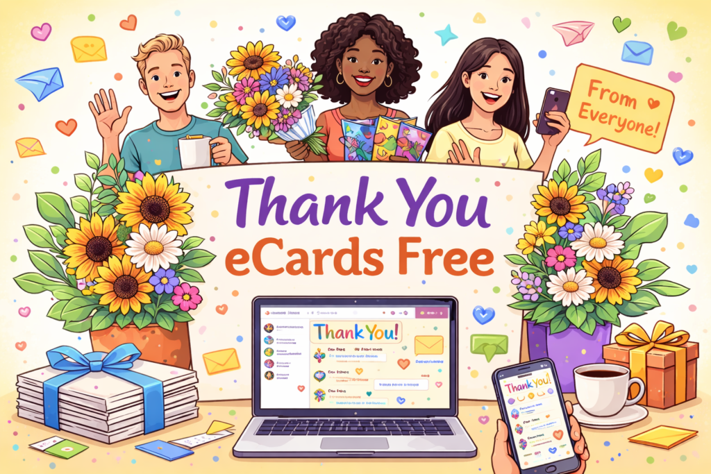 Thank You eCards Free – The Ultimate Guide to Digital Gratitude & Group Appreciation