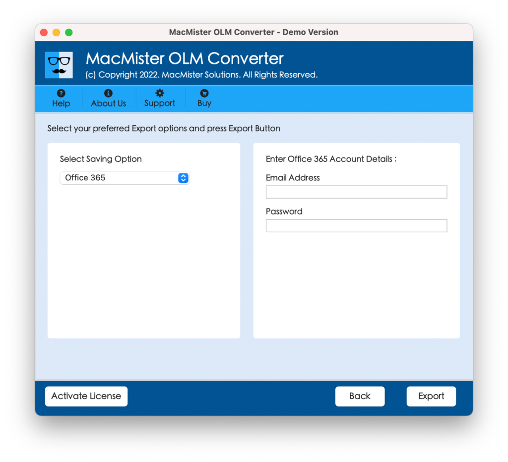 How to Open OLM Email in Office 365 Mac?
