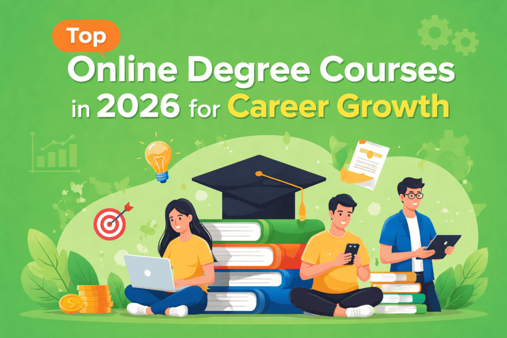 Top Online Degree Courses in 2026 for Career Growth in India