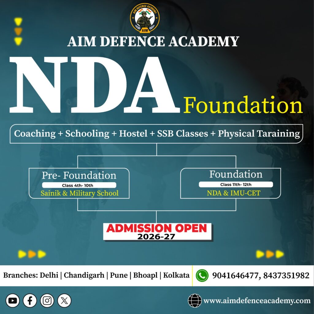 NDA Coaching in Howrah – Where Discipline Meets the Dream of Defence Service