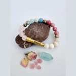 Buy Online Numerology Number 9 Bracelet & Crown Chakra Bracelet by Satva Aura for Spiritual Growth
