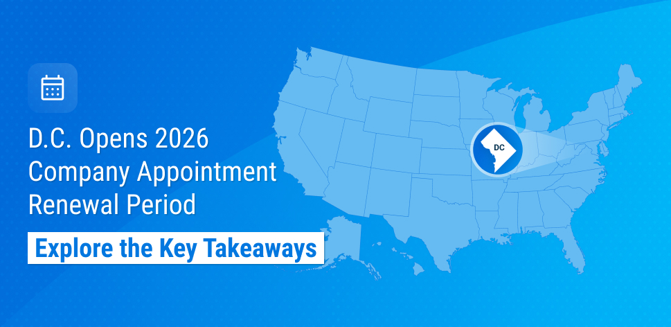 DC Insurance Appointment Renewal 2026 Compliance