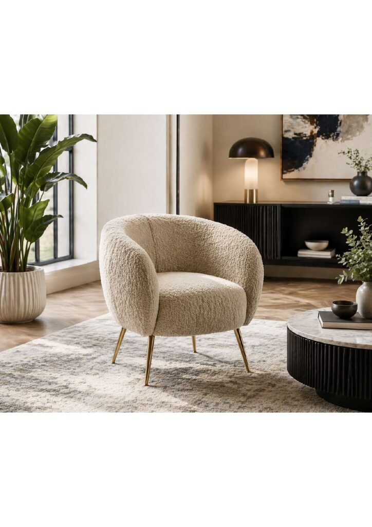 Accent Chair Trends Shaping Contemporary Spaces with Bold Form and Everyday Function