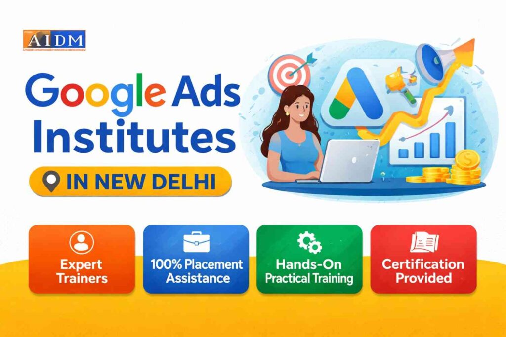 Google Ads training institute in New Delhi – Fees, Syllabus & Certification