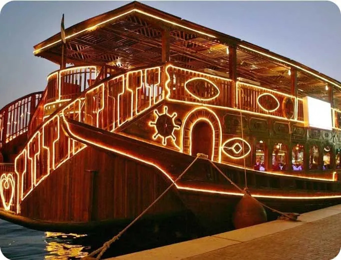 Elegant Nights on the Water with dhowcruise-dubai in Dubai Marina