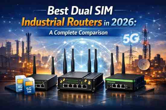 Best Dual SIM Industrial Routers in 2026: A Complete Comparison