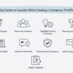 Key Factors to Consider When Creating a Company Profile