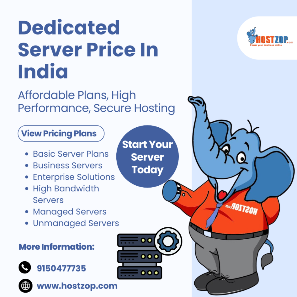 Purchase The Best Windows Dedicated Server Hosting In India.